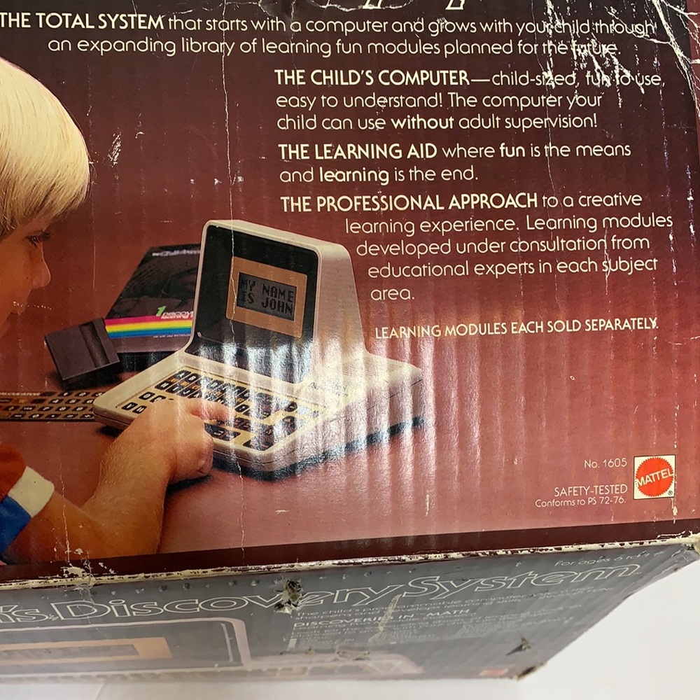 Mattel |The Children’s Discovery Computer System Total Technology Child Computer - Picture 3 of 15